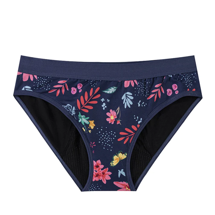 Seamless Navy Strawberry Print Seamless Period Underwear – MyNickerBot