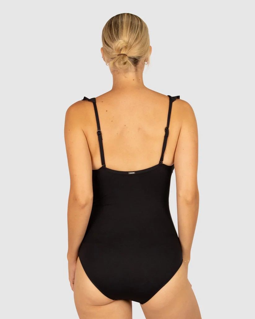 Chloro E-F Cup Frill One Piece Swimsuit